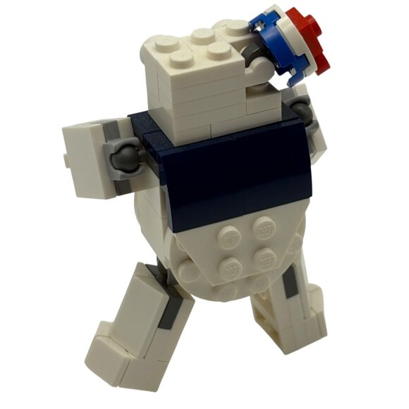 Lego Ghostbusters Stay Puft Marshmallow Man Mini Figure 3" Custom Build - Picture 3 of 4